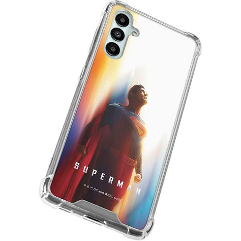 Superman 2025 Man of Steel Ascension Heroic Glow Galaxy A15 5G Clear Case